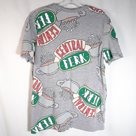 Friends Central Park crew neck t-shirt gray size M - Picture 3 of 4